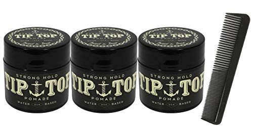 tip top strong hold water based pomade 4.